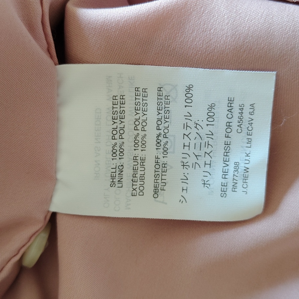 MADEWELL DRAWSTRING TOP IN KALEIDOSCOPE PRINT BLUSH BLOUSE SIZE S - Picture 13 of 14